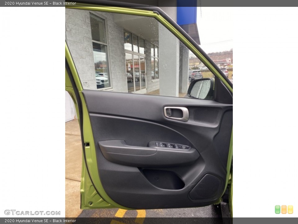 Black Interior Door Panel for the 2020 Hyundai Venue SE #136612482
