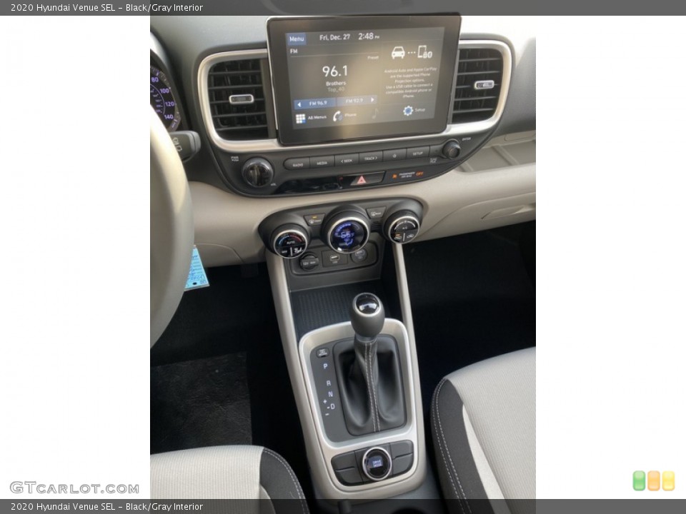 Black/Gray Interior Transmission for the 2020 Hyundai Venue SEL #136613133