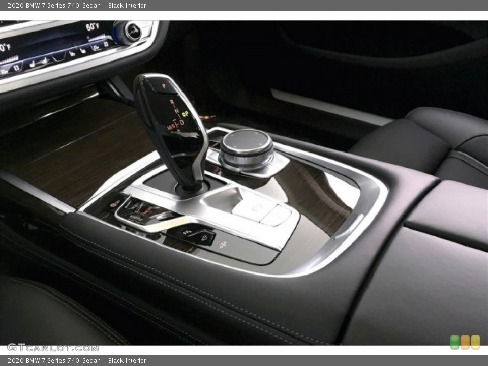 Black Interior Transmission for the 2020 BMW 7 Series 740i Sedan #136616420