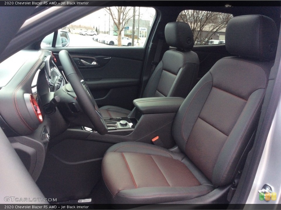 Jet Black Interior Photo for the 2020 Chevrolet Blazer RS AWD #136622919