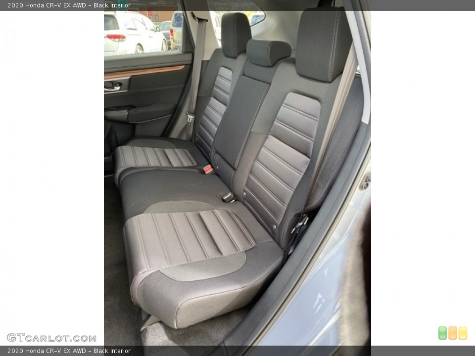 Black Interior Rear Seat for the 2020 Honda CR-V EX AWD #136624071