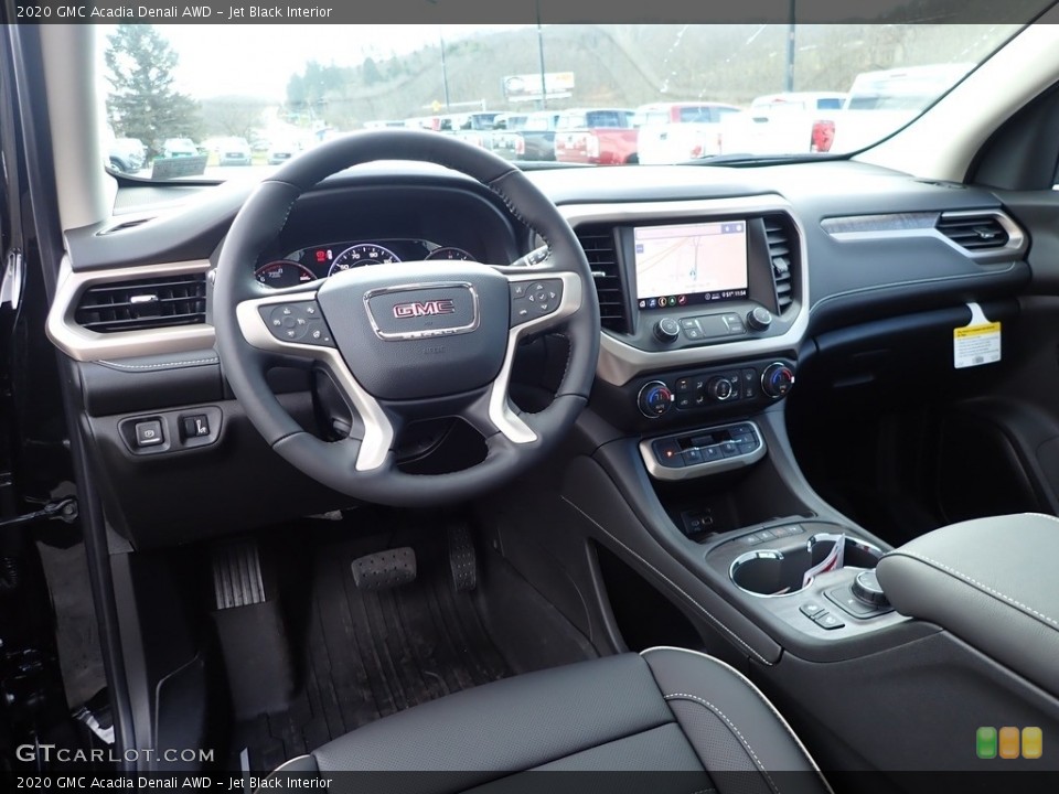 Jet Black Interior Photo for the 2020 GMC Acadia Denali AWD #136624650