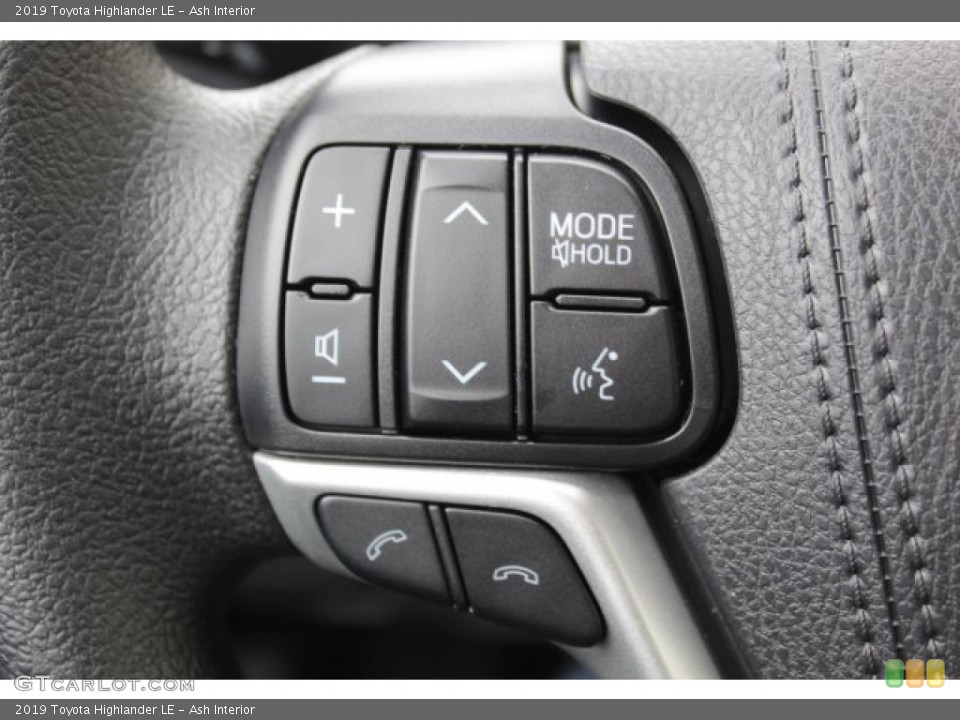 Ash Interior Steering Wheel for the 2019 Toyota Highlander LE #136625587