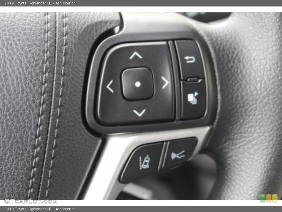 Ash Interior Steering Wheel for the 2019 Toyota Highlander LE #136625607