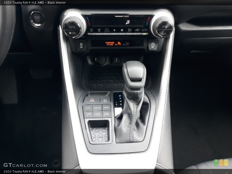 Black Interior Transmission for the 2020 Toyota RAV4 XLE AWD #136627590