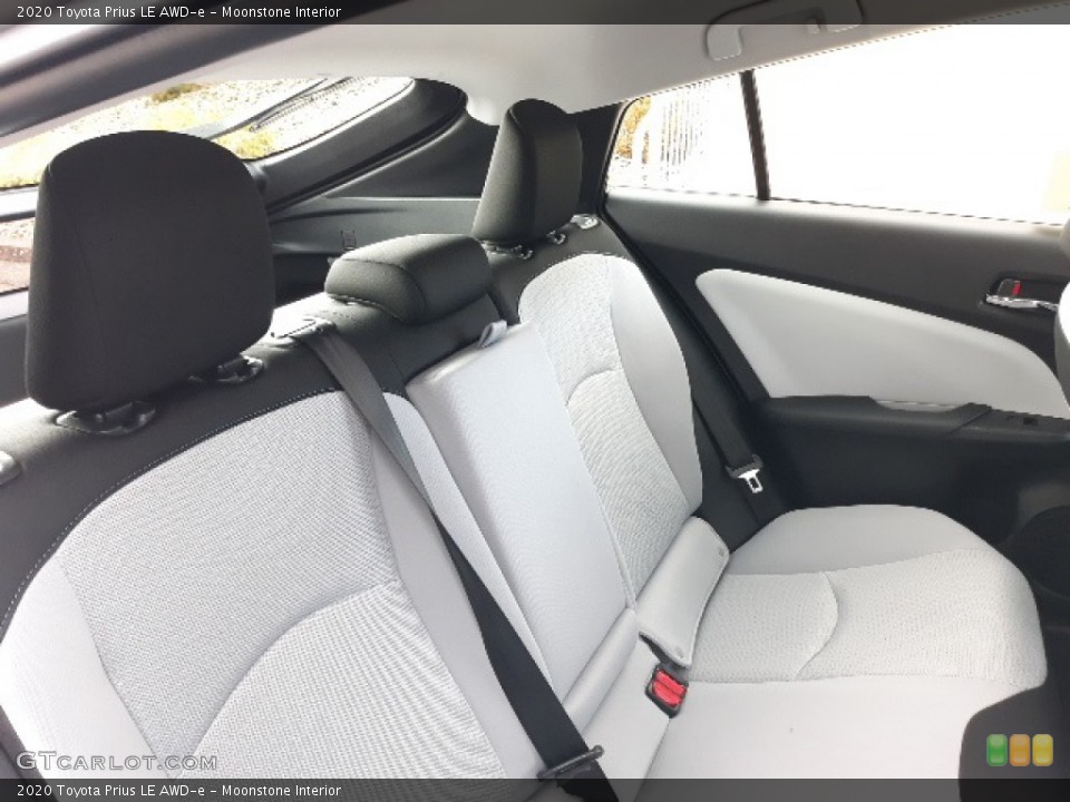 Moonstone Interior Rear Seat for the 2020 Toyota Prius LE AWD-e #136629501