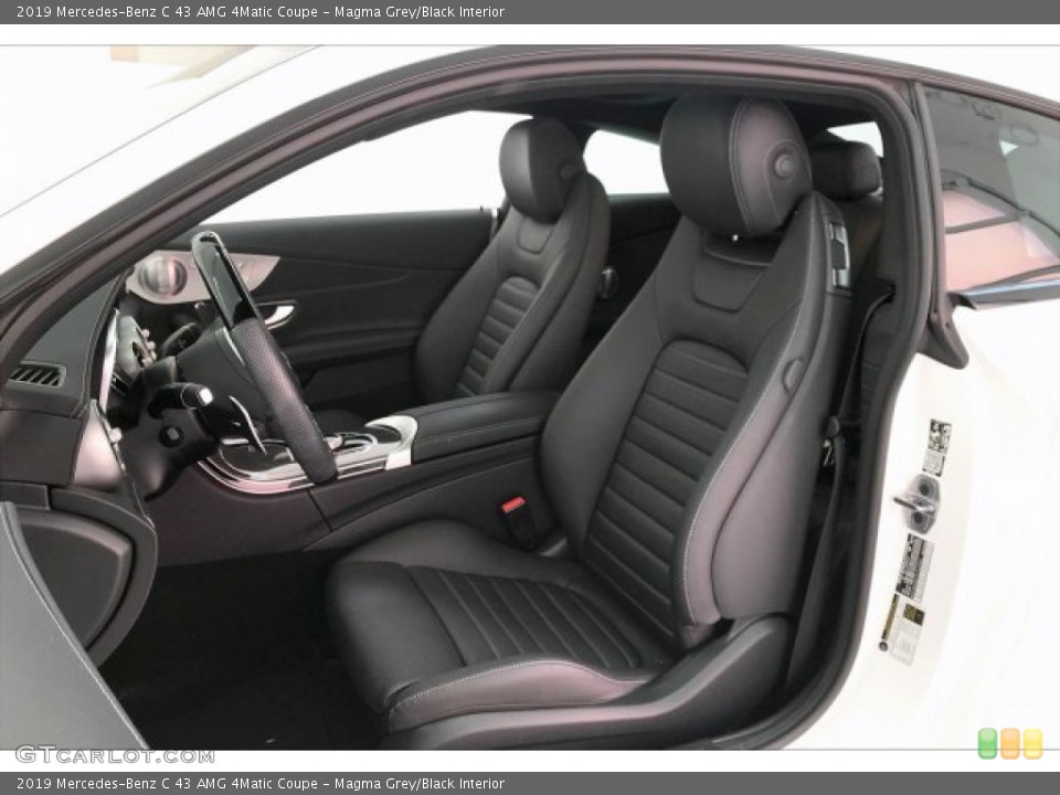 Magma Grey/Black 2019 Mercedes-Benz C Interiors