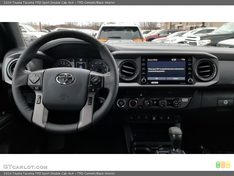 TRD Cement/Black Interior Dashboard for the 2020 Toyota Tacoma TRD Sport Double Cab 4x4 #136631638