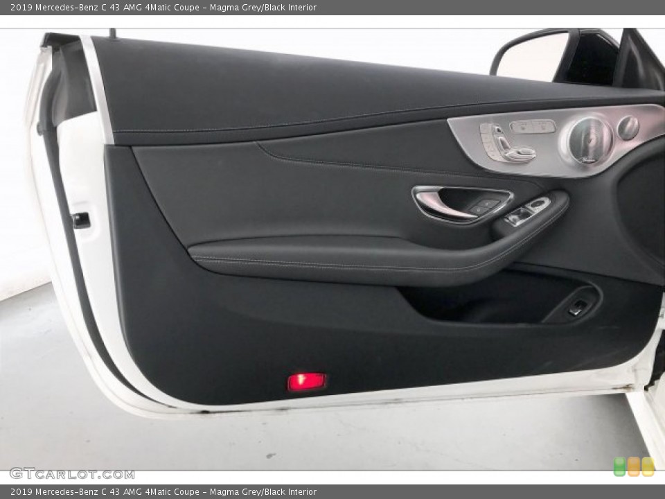 Magma Grey/Black Interior Door Panel for the 2019 Mercedes-Benz C 43 AMG 4Matic Coupe #136631710