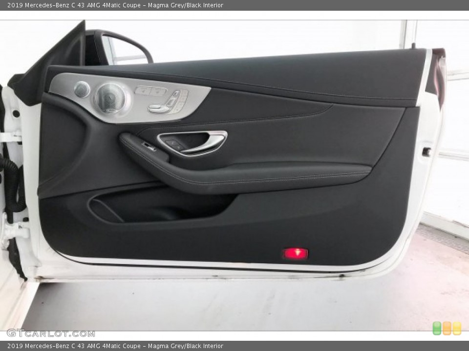Magma Grey/Black Interior Door Panel for the 2019 Mercedes-Benz C 43 AMG 4Matic Coupe #136631821