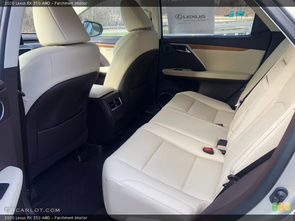 Parchment Interior Rear Seat for the 2020 Lexus RX 350 AWD #136634359