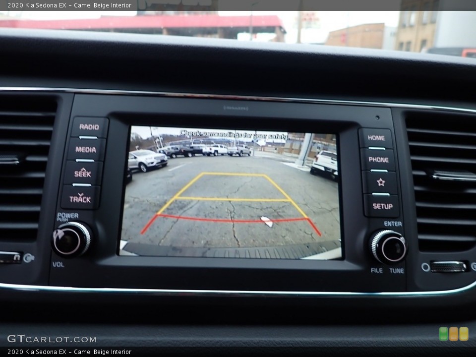 Camel Beige Interior Controls for the 2020 Kia Sedona EX #136635580