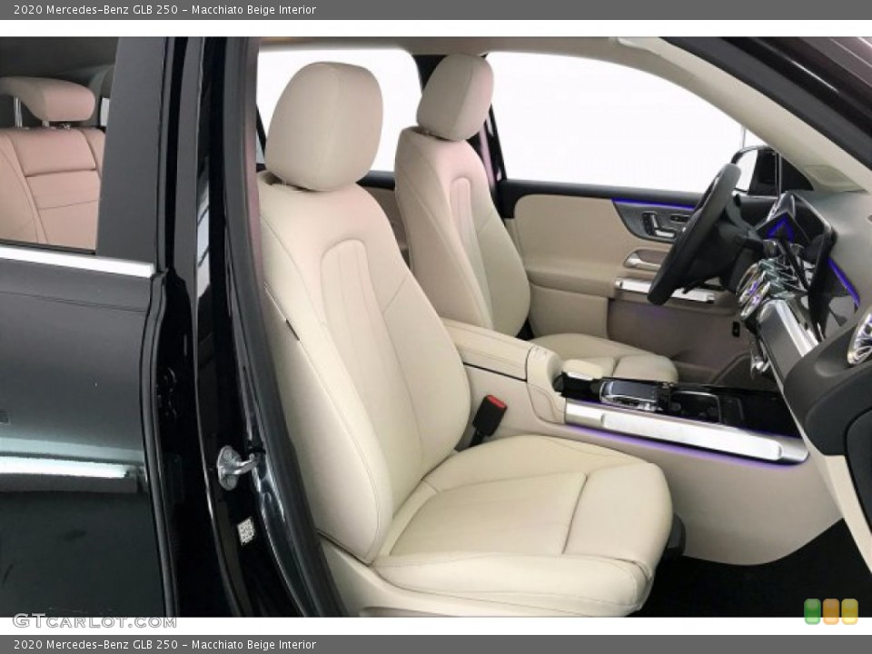 Macchiato Beige Interior Front Seat for the 2020 MercedesBenz GLB 250