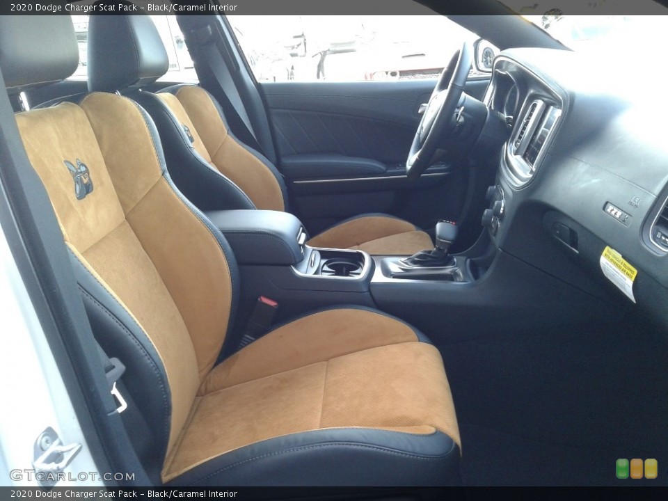 Black/Caramel 2020 Dodge Charger Interiors
