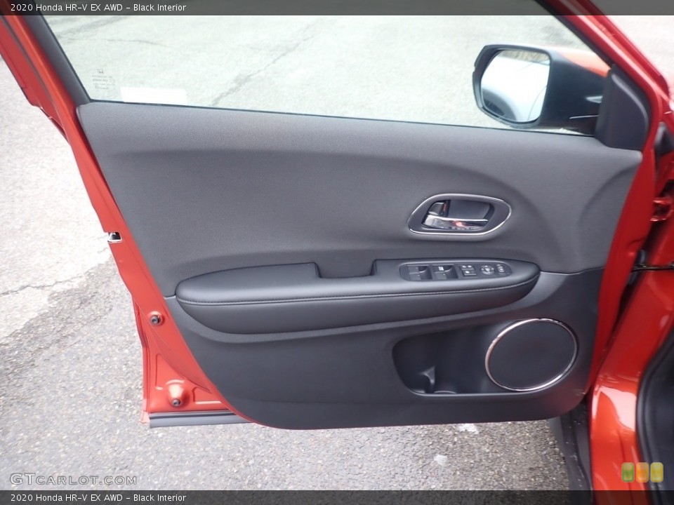Black Interior Door Panel for the 2020 Honda HR-V EX AWD #136655453