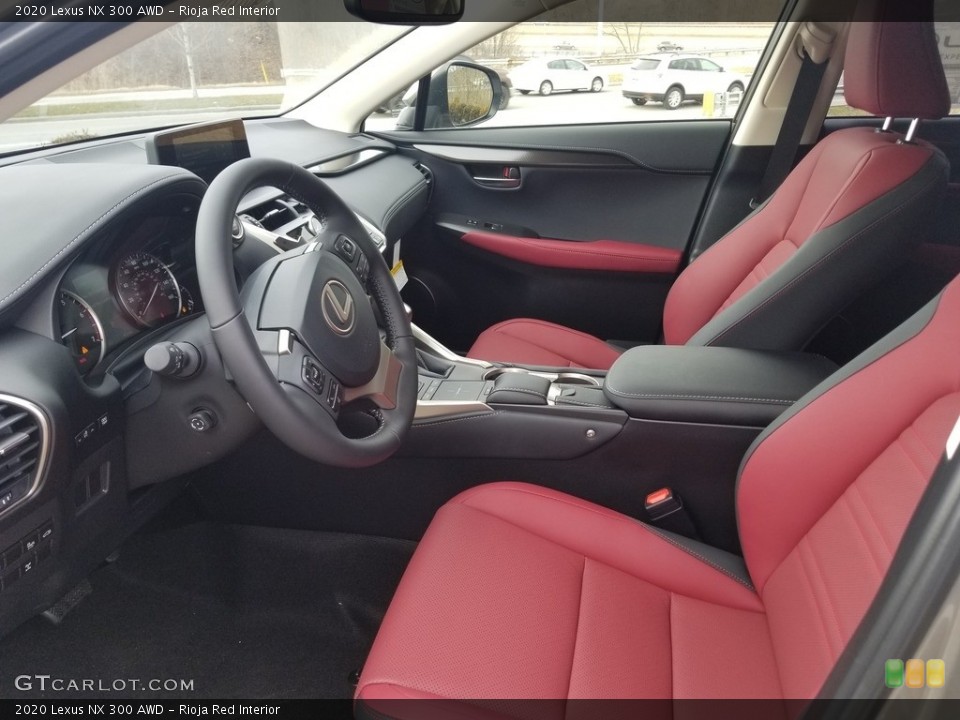 Rioja Red Interior Photo for the 2020 Lexus NX 300 AWD #136656518