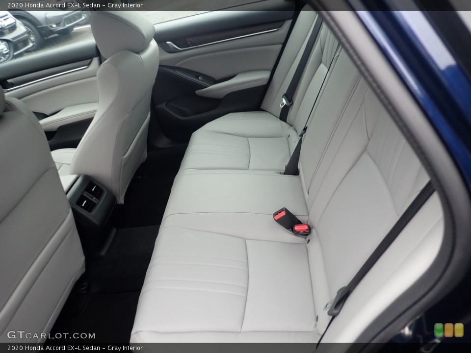 Gray Interior Rear Seat for the 2020 Honda Accord EX-L Sedan #136656554