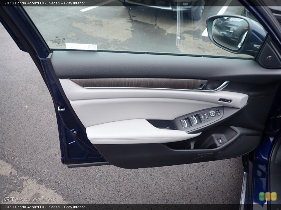 Gray Interior Door Panel for the 2020 Honda Accord EX-L Sedan #136656613