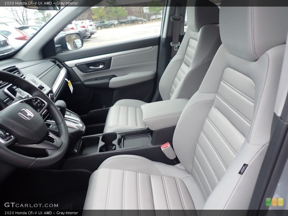 Gray Interior Front Seat for the 2020 Honda CR-V LX AWD #136656947