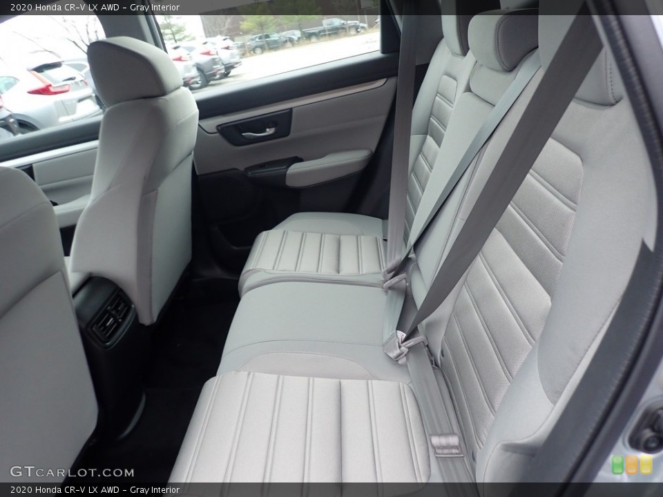 Gray Interior Rear Seat for the 2020 Honda CR-V LX AWD #136656965