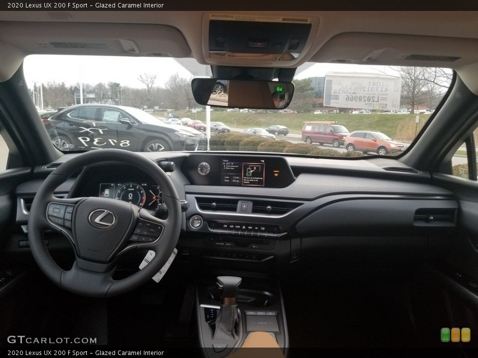 Glazed Caramel Interior Dashboard for the 2020 Lexus UX 200 F Sport #136657061