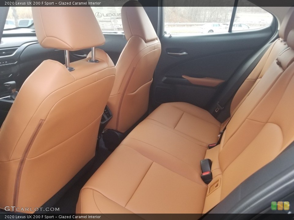 Glazed Caramel Interior Rear Seat for the 2020 Lexus UX 200 F Sport #136657082