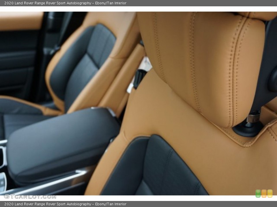 Ebony/Tan 2020 Land Rover Range Rover Sport Interiors