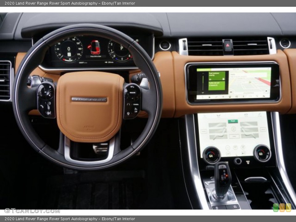 Ebony/Tan Interior Dashboard for the 2020 Land Rover Range Rover Sport Autobiography #136660370
