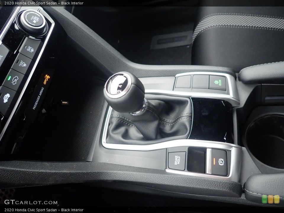 Black Interior Transmission for the 2020 Honda Civic Sport Sedan #136661837