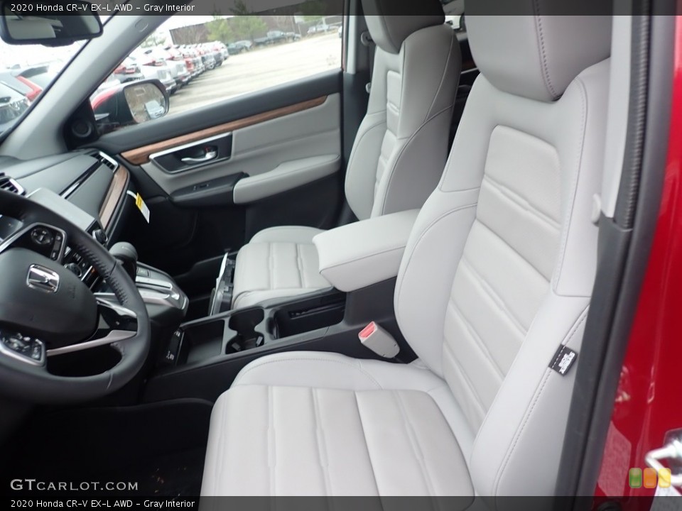 Gray Interior Front Seat for the 2020 Honda CR-V EX-L AWD #136666160