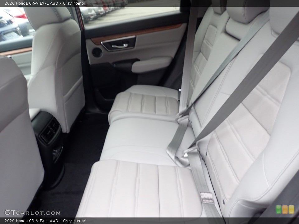 Gray Interior Rear Seat for the 2020 Honda CR-V EX-L AWD #136666169