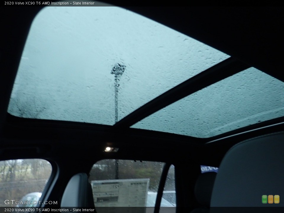 Slate Interior Sunroof for the 2020 Volvo XC90 T6 AWD Inscription #136671940