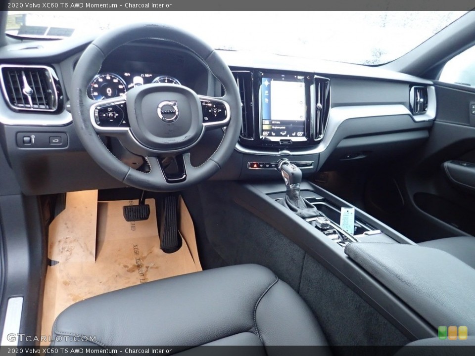 Charcoal Interior Front Seat for the 2020 Volvo XC60 T6 AWD Momentum #136684966