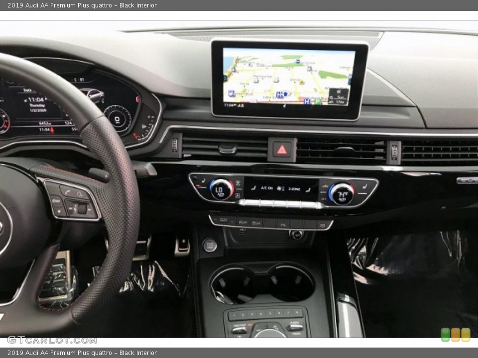 Black Interior Dashboard for the 2019 Audi A4 Premium Plus quattro #136685116