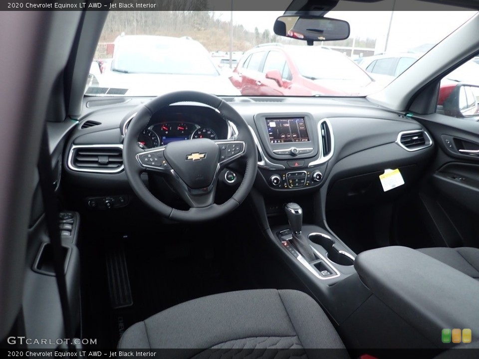 Jet Black Interior Photo for the 2020 Chevrolet Equinox LT AWD #136685272