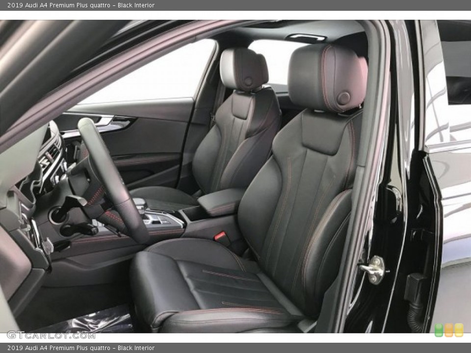 Black Interior Photo for the 2019 Audi A4 Premium Plus quattro #136685287