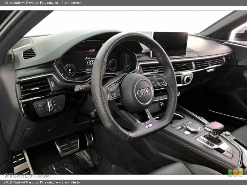 Black Interior Dashboard for the 2019 Audi A4 Premium Plus quattro #136685428