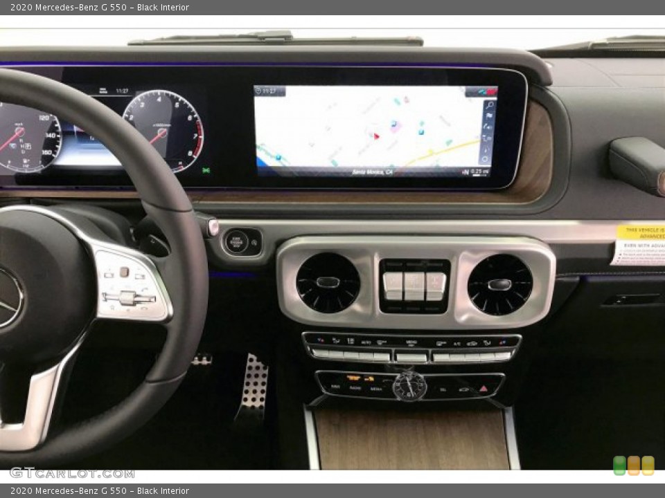 Black Interior Controls for the 2020 Mercedes-Benz G 550 #136688116