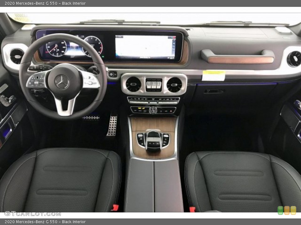 Black Interior Dashboard for the 2020 Mercedes-Benz G 550 #136688248