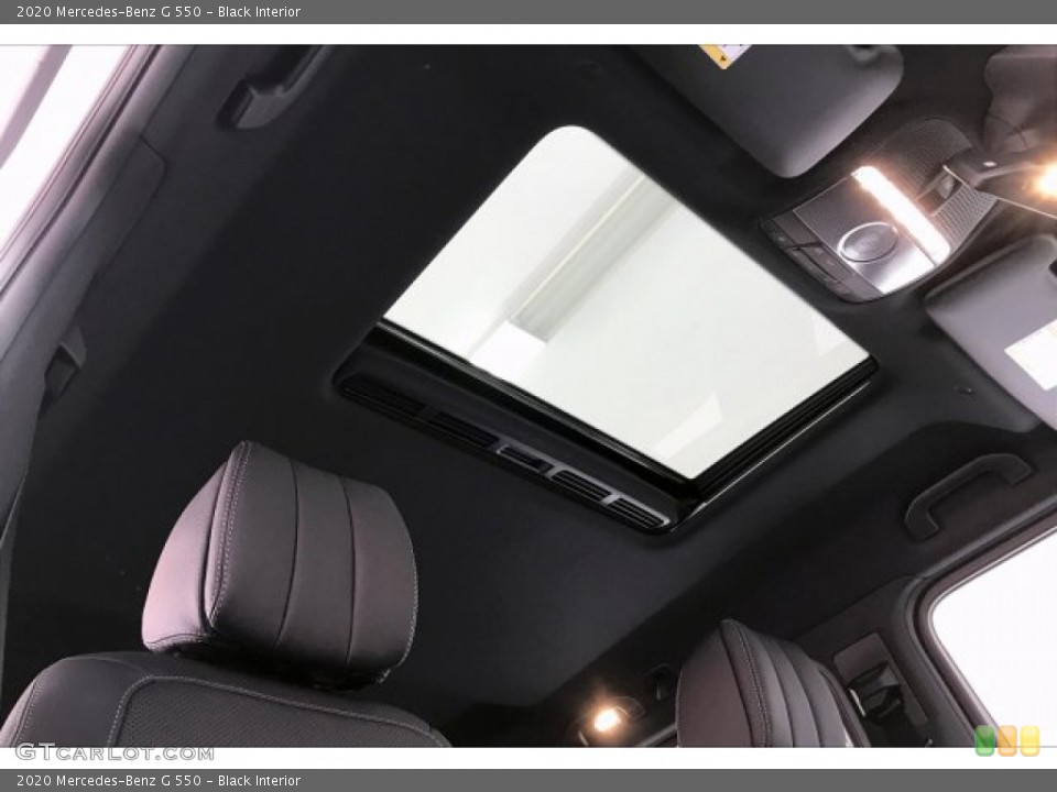 Black Interior Sunroof for the 2020 Mercedes-Benz G 550 #136688377