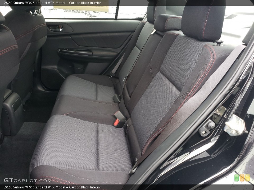 Carbon Black Interior Rear Seat for the 2020 Subaru WRX  #136693455