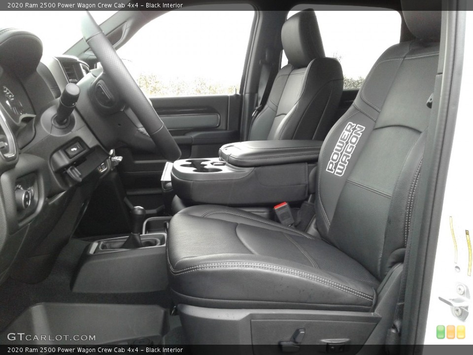 Black Interior Photo for the 2020 Ram 2500 Power Wagon Crew Cab 4x4 #136693476