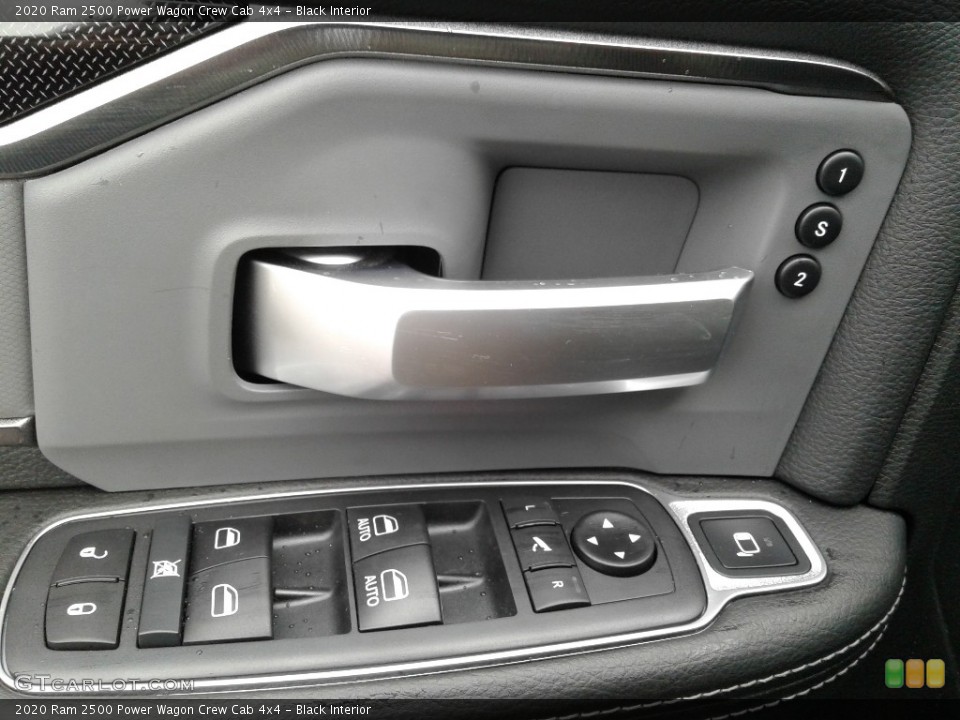 Black Interior Controls for the 2020 Ram 2500 Power Wagon Crew Cab 4x4 #136693488