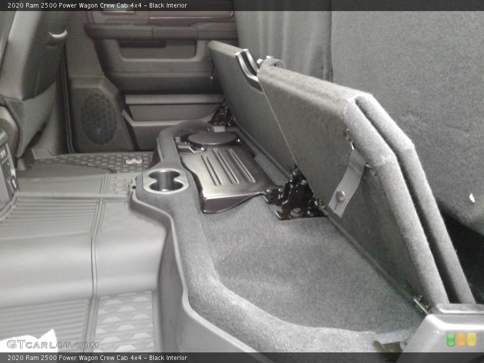 Black Interior Rear Seat for the 2020 Ram 2500 Power Wagon Crew Cab 4x4 #136693518