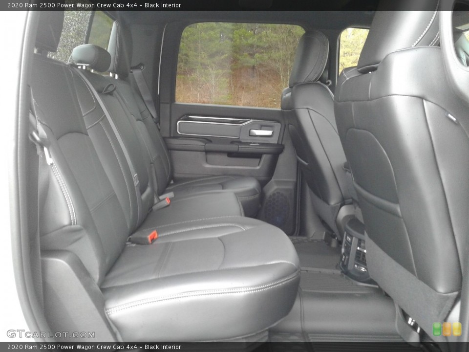 Black Interior Rear Seat for the 2020 Ram 2500 Power Wagon Crew Cab 4x4 #136693557