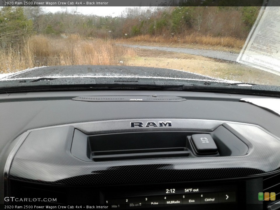 Black Interior Controls for the 2020 Ram 2500 Power Wagon Crew Cab 4x4 #136693644