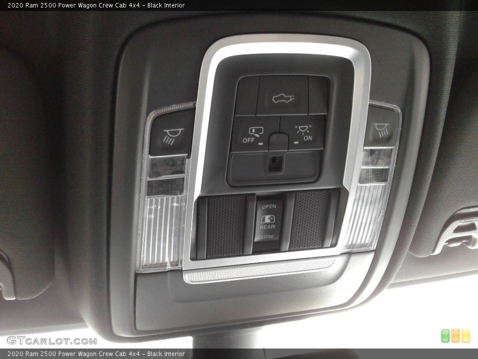 Black Interior Controls for the 2020 Ram 2500 Power Wagon Crew Cab 4x4 #136693653