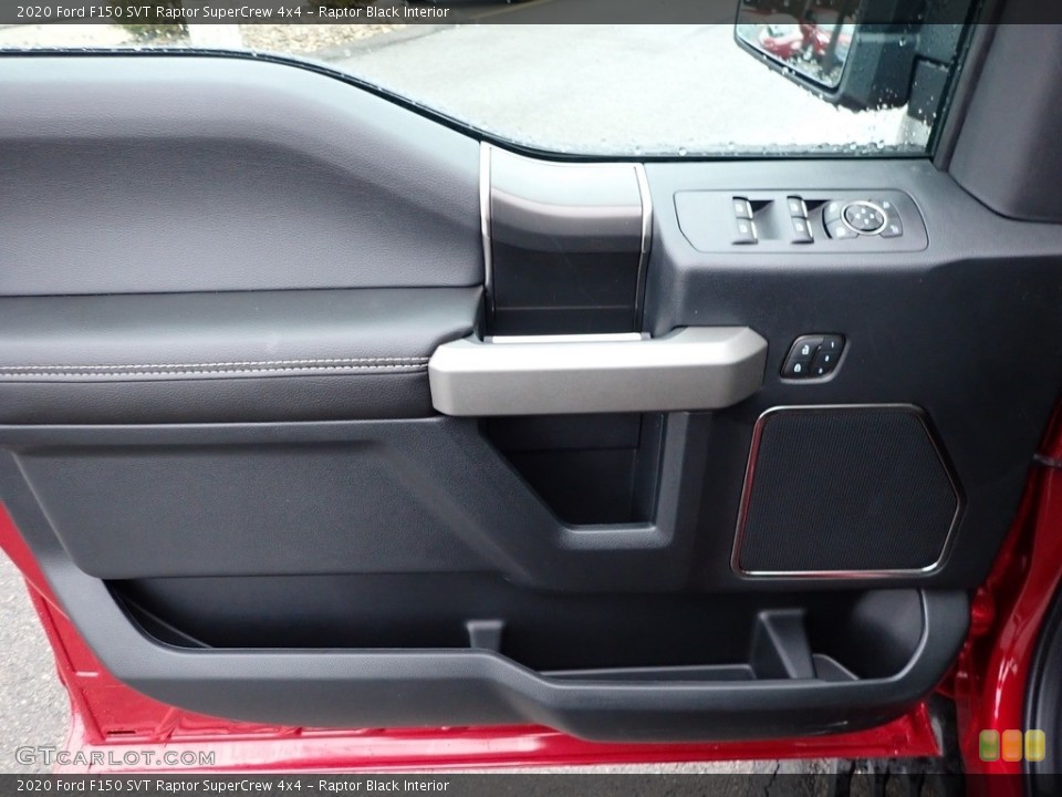 Raptor Black Interior Door Panel for the 2020 Ford F150 SVT Raptor SuperCrew 4x4 #136695499