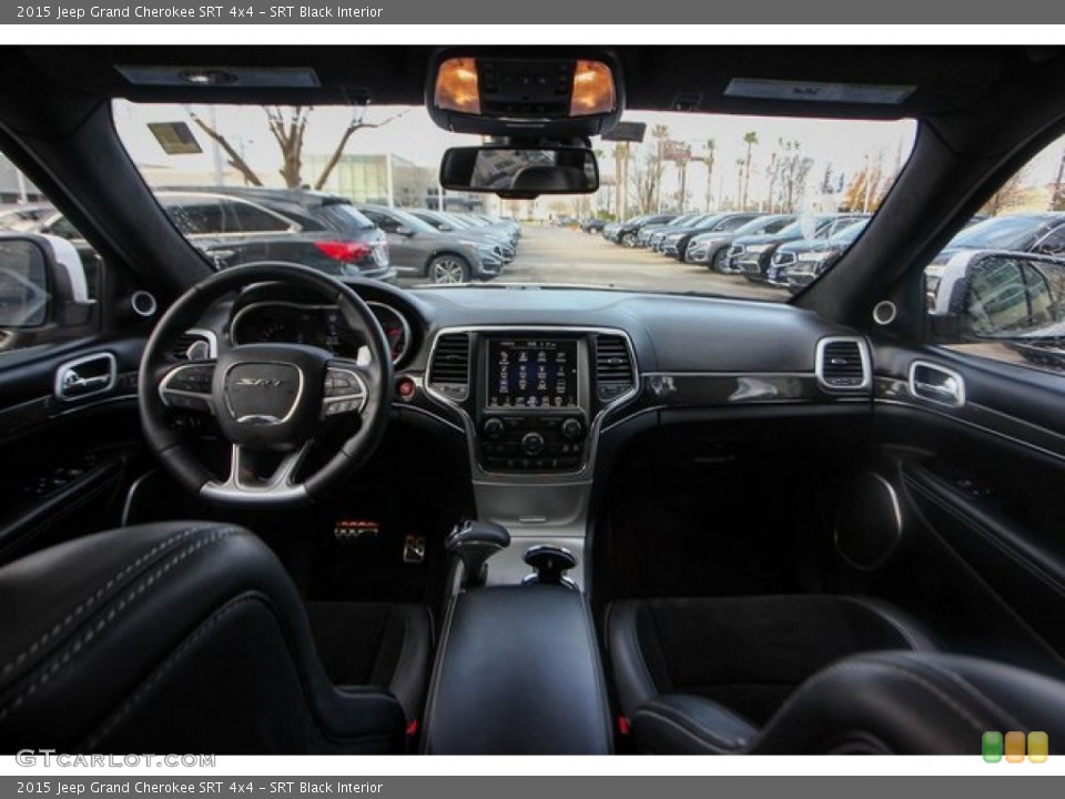 SRT Black Interior Dashboard for the 2015 Jeep Grand Cherokee SRT 4x4 #136704639