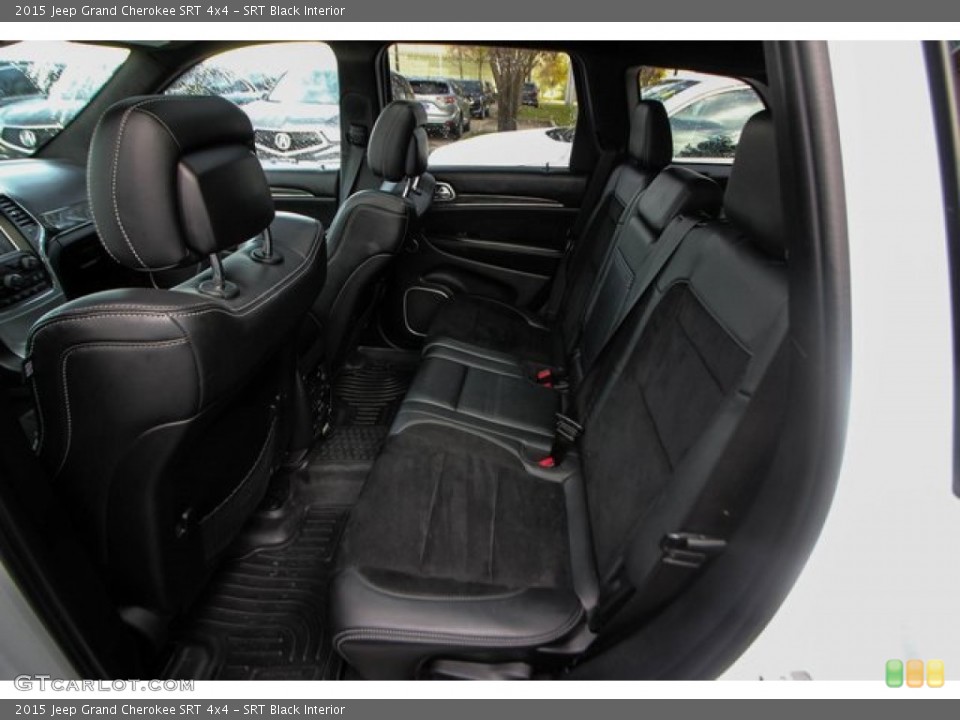 SRT Black Interior Rear Seat for the 2015 Jeep Grand Cherokee SRT 4x4 #136704915